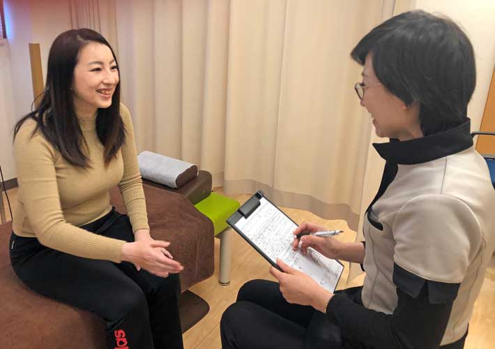 美容鍼灸の流れ カウンセリング