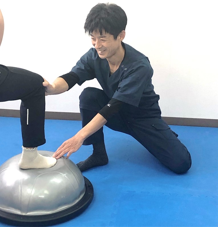 鍼灸治療中の写真